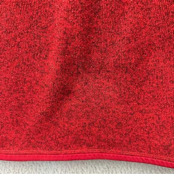 Patagonia Better Sweater 1/4 Zip Long Sleeve Pullover Red 25522 Men's Medium - Picture 4 of 9